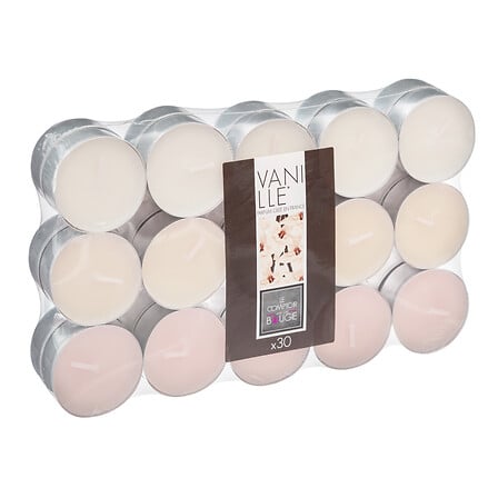 candela profumata al profumo di vaniglia x30, avor