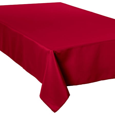 tovaglia antimacchia rossa 150x300, rossa