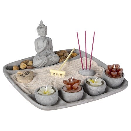 Cemento da giardino Zen 24x24x12, grigio