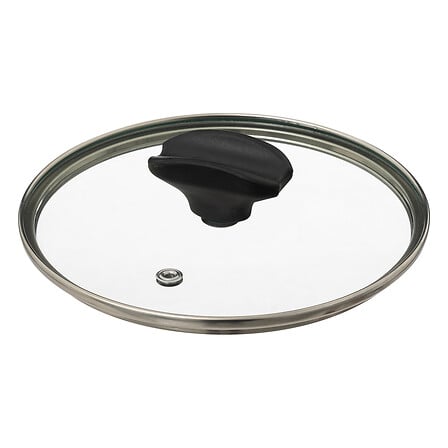 coperchio in vetro diam 16cm, trasparente
