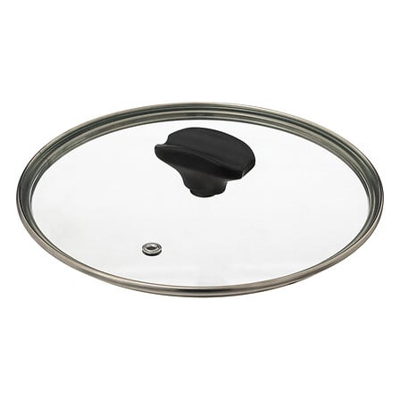 coperchio in vetro diam 24 cm, trasparente
