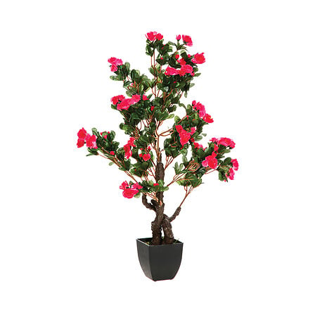 vaso artificiale azalee h81, assortimento 2 volte