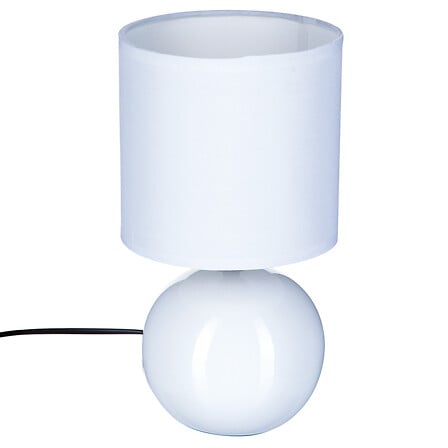 lampada a sfera timeo bianco h25, bianco