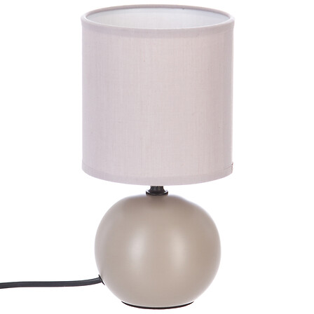 lampada a sfera timeo tp mat h25, tortora