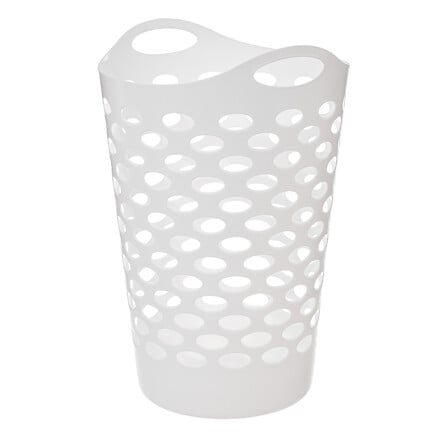 Cesto portabiancheria 60l bianco Flex, grigio