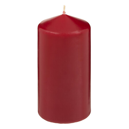 candela profumata rotonda fr rou395g 7x14, rosso s