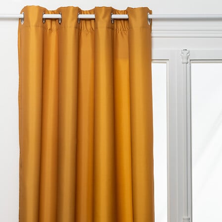 tenda isolante ocra 140x260, ocra