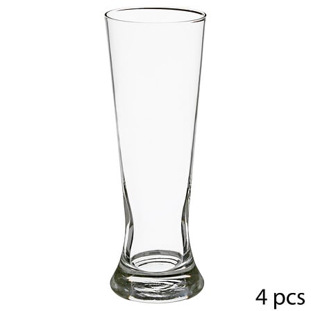bicchiere da birra x4 dritto 37cl
