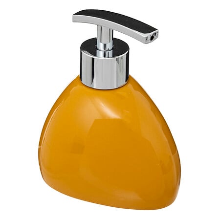 dispenser di sapone morbido in seta, senape