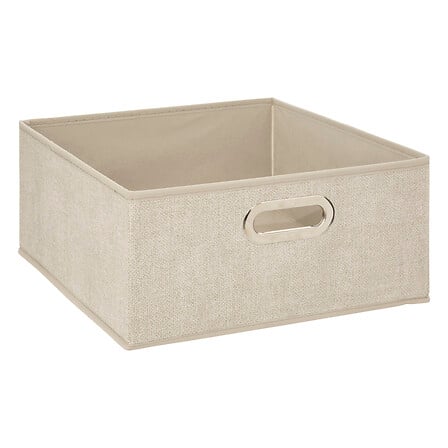 scatola di immagazzinaggio 31x15 beige porcellana,