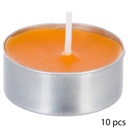 candela profumata al lumino da tè x 10, oro