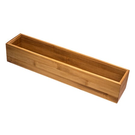 organizzatore di bambù ts 8x38x7cm, incolore