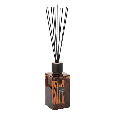 Diffusore in vetro ambrato Noha 500 ml, nero