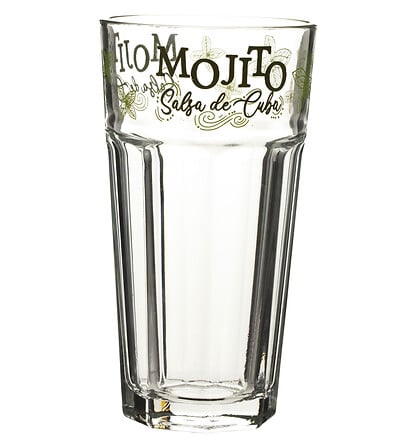 tazza alta x1 salsa mojito 36cl, trasparente