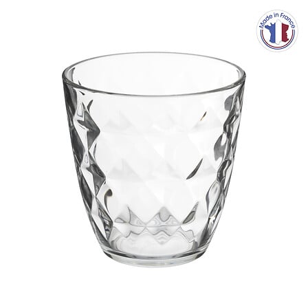 tazza bassa x1 fabieau 25cl, trasparente