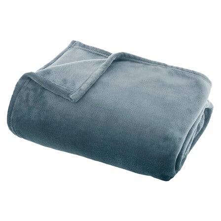 semplice tempesta di plaid di flanella 130x180, bl