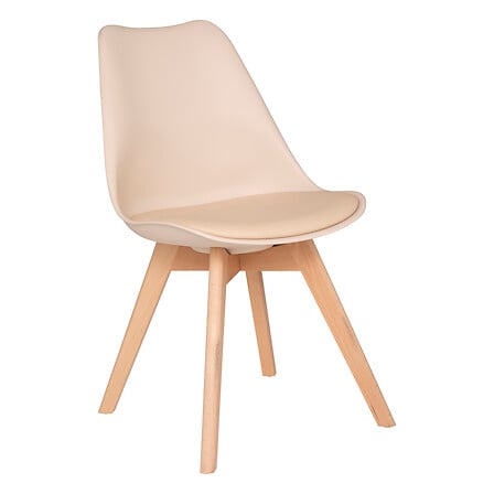 sedia baya bge in polipropilene, beige
