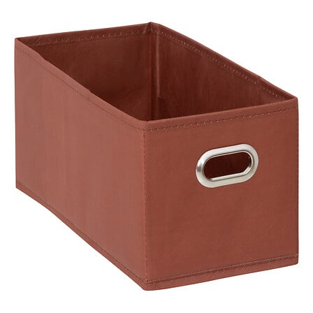 scatola portaoggetti 15x31 siena, terracotta