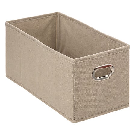 scatola portabiancheria 15x31, lino beige