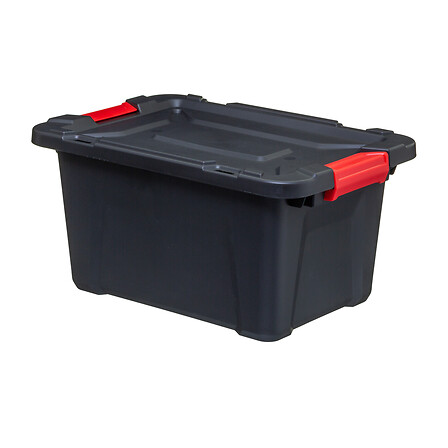 box 30l blind n 'lock nero, nero