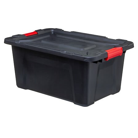 box 55l blind n 'lock nero, nero