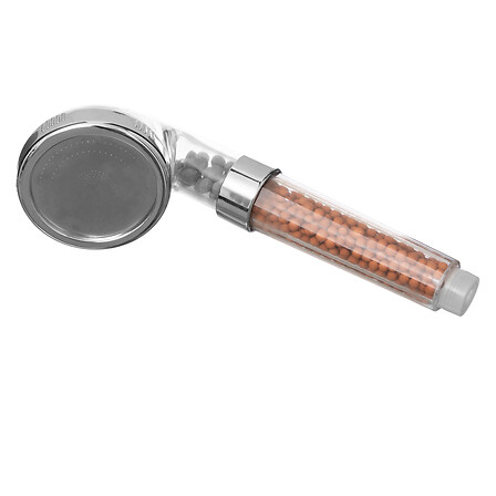 Soffione doccia con filtro a sfera, trasparente
