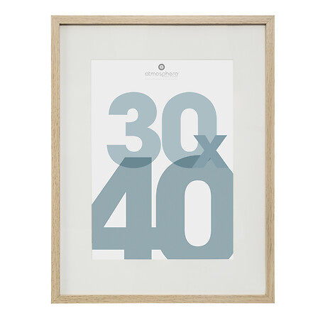 cornice fotografica naturale 30x40, beige
