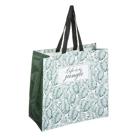 shopping bag della giungla, kaki verde