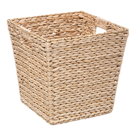 scatola di immagazzinaggio 31x31 rush naturale