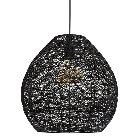 sospensione cotone mona nr d34, nero