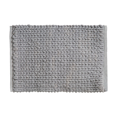 Tappeto spesso semplice 50x75 grigio, grigio