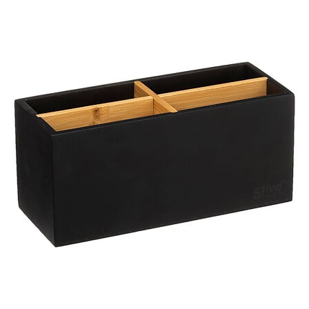 organizzatore natureo nero 4comp