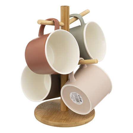 rack di 4 m tazze natura 38cl