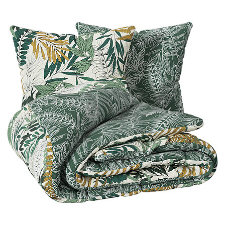 set stampa tropik 260x240, verde