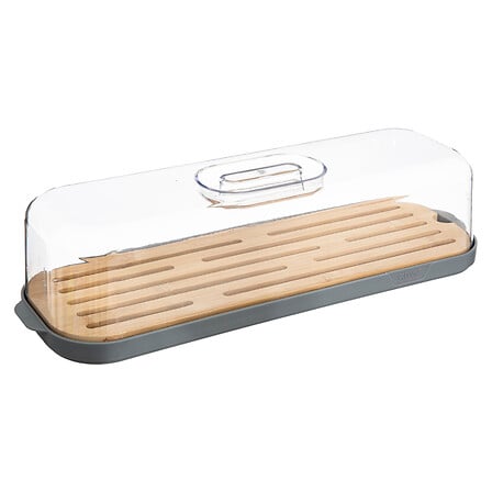 scatola di plastica per baguette + bam fresheat, g