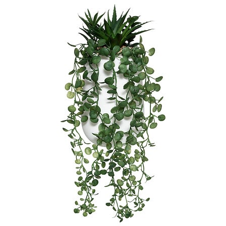 vaso compo pianta cim h33, bianco