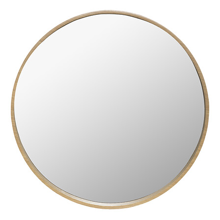 specchio in legno selvatico d68, beige