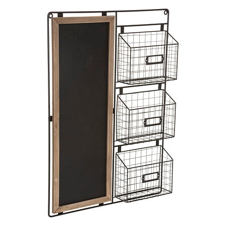 Cestino portamemo in ardesia 50x70, nero