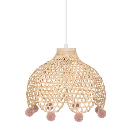 sospensione in bambù di campagna d28, beige