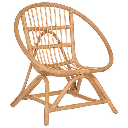poltrona in rattan Leo, beige