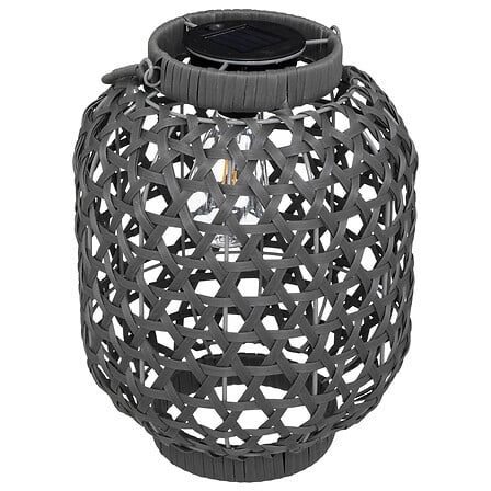 lampada solare tola ggal h32, grigio ciottolo