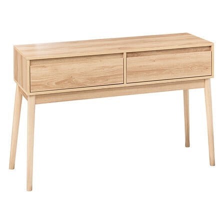 Consolle a 2 cassetti abana, beige