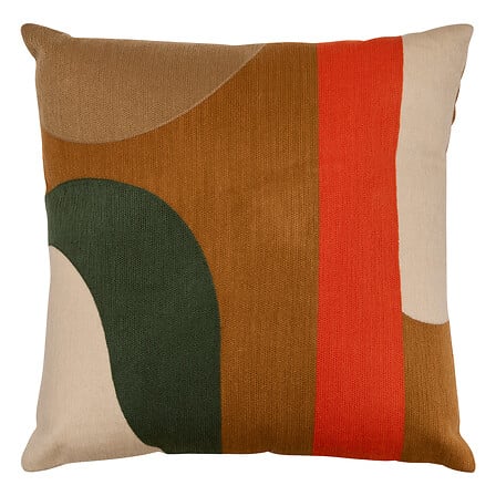 Cuscini brod hary modernist45x45, marrone caramell