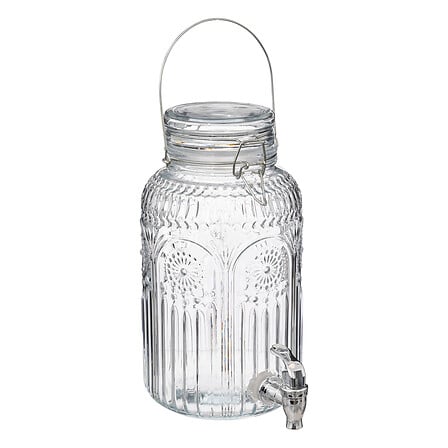 dispenser mona 3,8l, trasparente