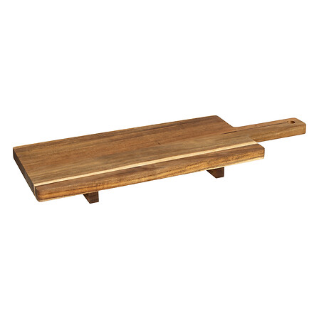 tavola da presentazione in acacia 70x25, marrone