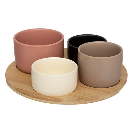 set aperitivo bliss 5p, colori assortiti