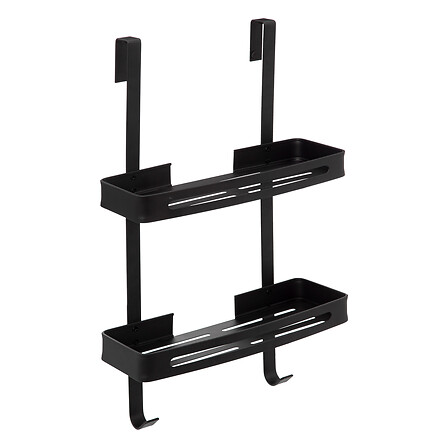 servodoccia 2 livelli blackalu, nero