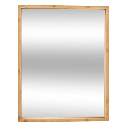 specchio da parete bam 34x44, marrone