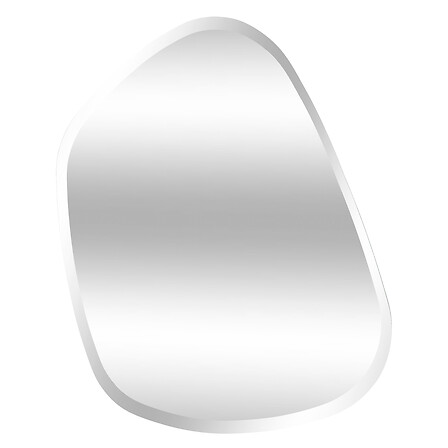 specchio orga bis aidan 68x50, argento