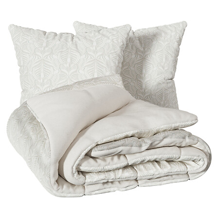 set stampato nalh 260x240, lino beige